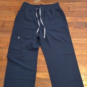 figs Dark Harbor High Waisted Isabel Wide Leg, catarina one top